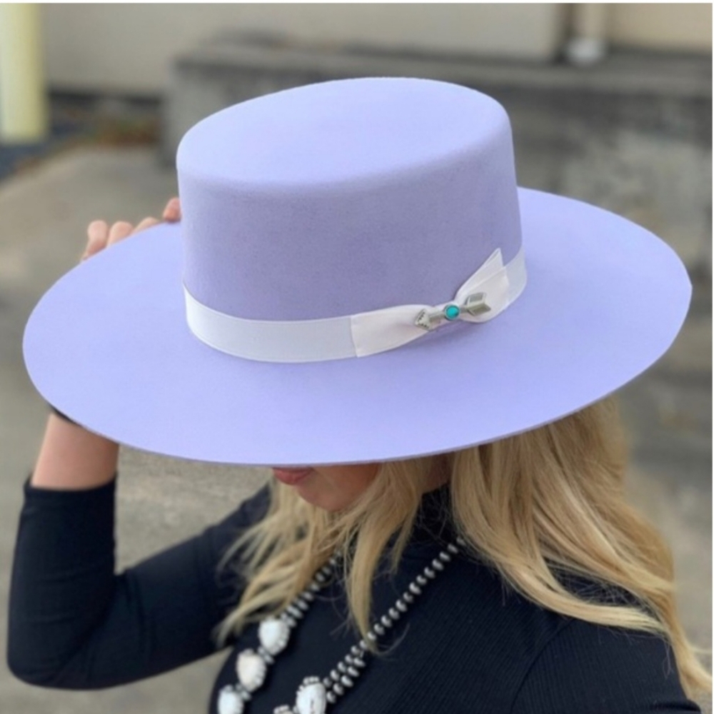 NEW Designer Charlie One Horse Lilac Cowboy Hat!